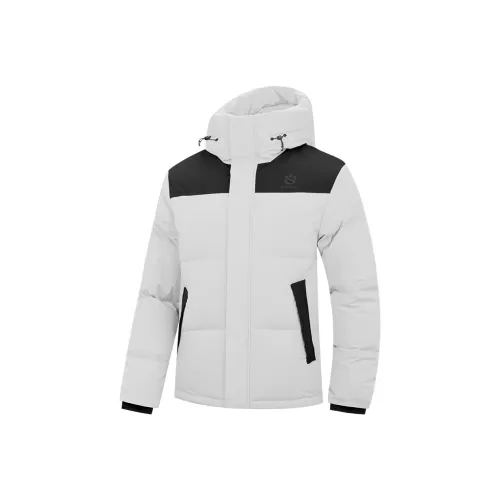 QIAODAN Пуховик Мужской Taiqing Серый Черный