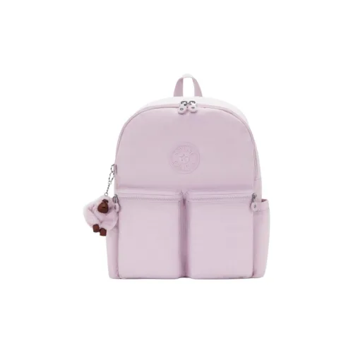 Kipling Нейлон Рюкзак Женские Прозрачный Светло-фиолетовый