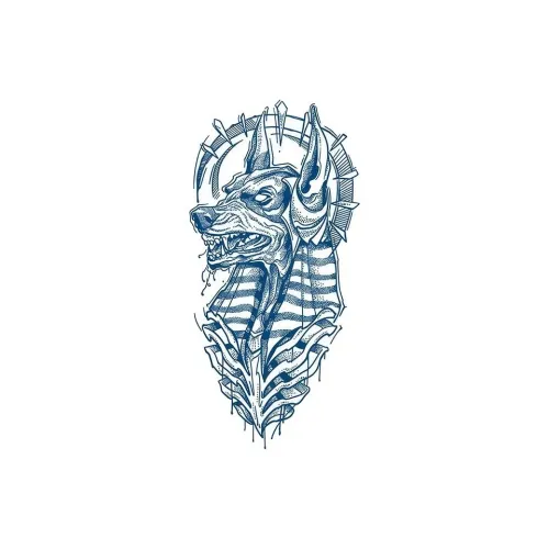 LIEJI Механический Soul Травяной Tattoo Наклейка