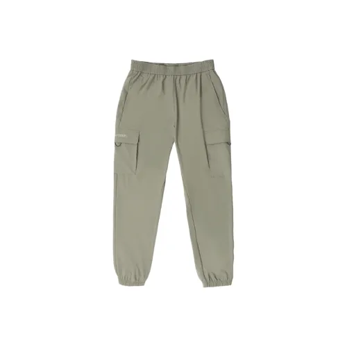 CAN·TORP Темно-зеленый мох Женские Карго Брюки