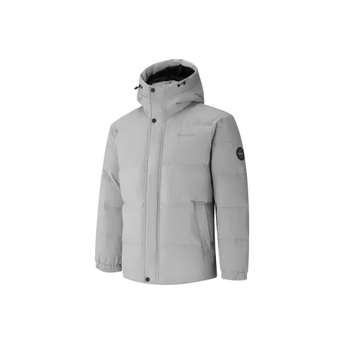 HLA Светло-серый 6J Унисекс Пуховики