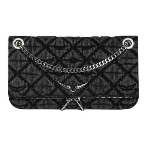 Zadig Voltaire Denim Сумка через плечо Мужская Черная