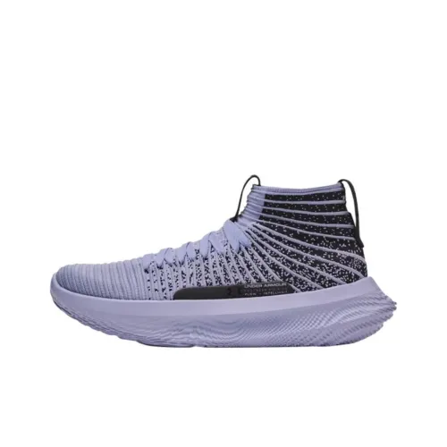 Under Armour Баскетбольные кроссовки Мужские Черные Фиолетовые