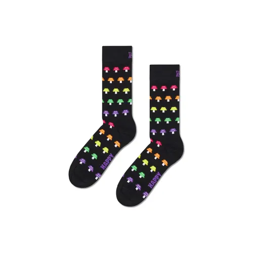 Happy Socks Черные Унисекс MID Носки до икры