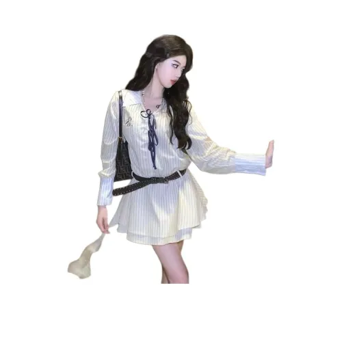 REMOULD Длинное платье с длинным рукавом женское