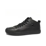 Черные высокие ботинки с флисовой подкладкой, тонкий хлопок, обувь