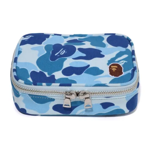 A BATHING APE Ткань Путешествие Сумка для хранения Унисекс Синий Зеленый Розовый