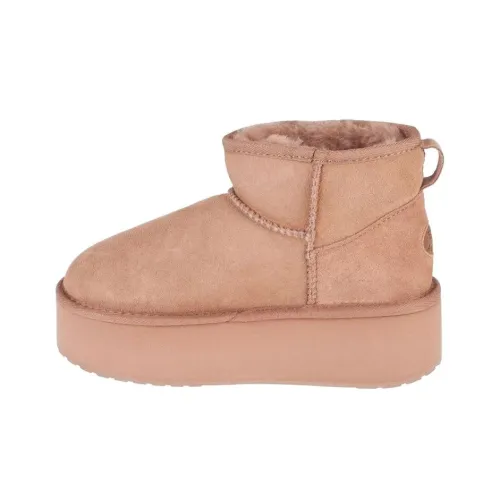 EMU Australia Stinger Micro Flatform Short Snow Boots Women's Tan