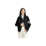 Черный хлопковый пуховик