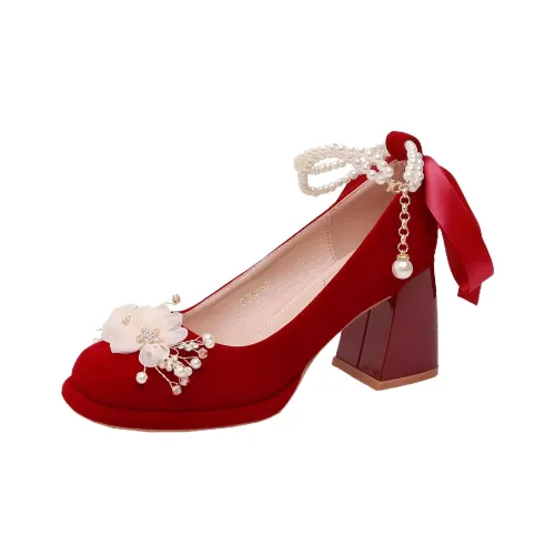 UMEK Грубый каблук Высокие каблуки Женские