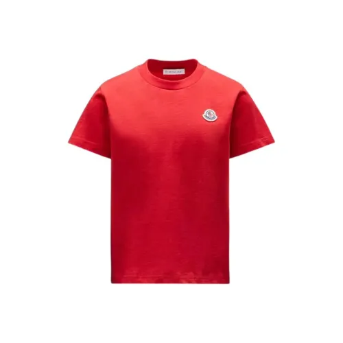 Moncler Красный Kids T-рубашки