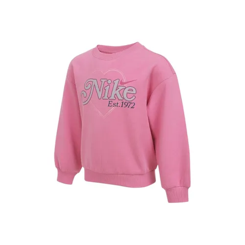 Nike Swoosh Розовые Толстовки для Детей