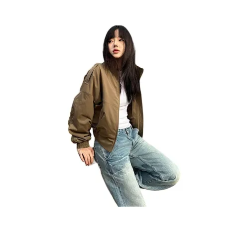 REMOULD Khaki Женское короткое пальто