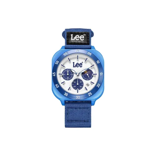 Lee Denim Series Кварцевые часы Нейлоновый ремешок Многоцветный циферблат Унисекс