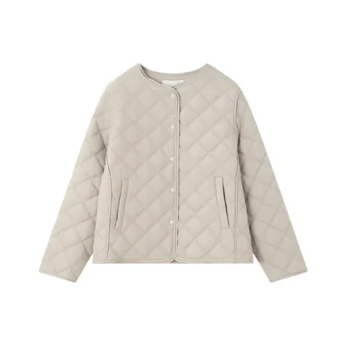 IHIMI Серый Абрикос Женские Пуховики