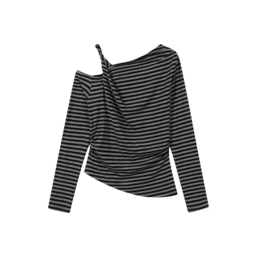 IUNOP Нерегулярный дизайн облегающий крой утягивающий топ Off женские