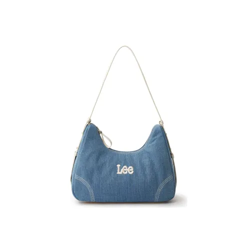 Lee Ткань Хобо Сумка Сумка через плечо Женская Светло-синяя Темно-синяя