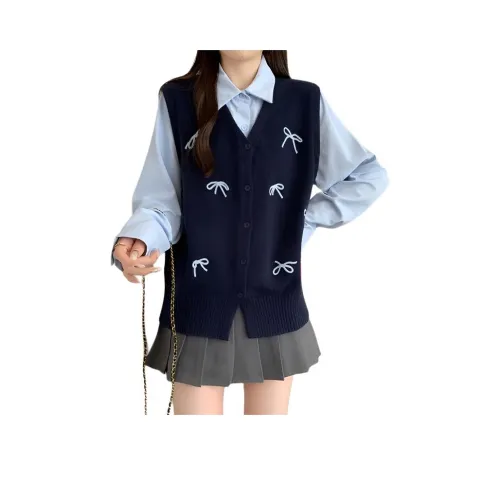 HTHK Темно-синий Женский Трикотаж