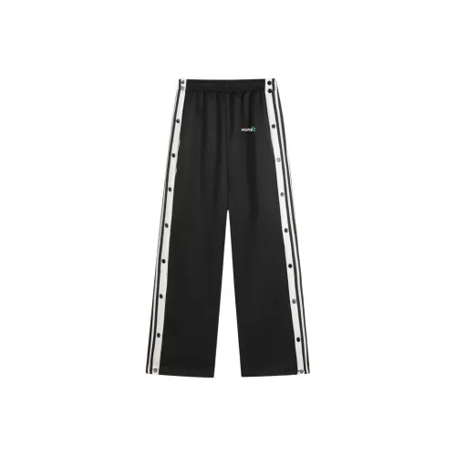 Black Unisex Casual Pants Черные унисекс повседневные штаны