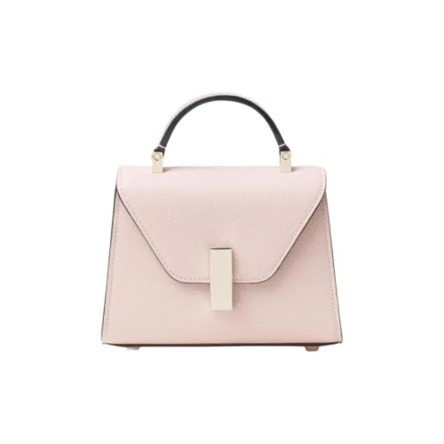 Valextra Iside Телячья кожа Сумка через плечо Сумка Micro Женская Пион Цвет