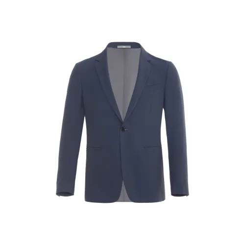 SUNDANCE Серый Синий Мужской Деловой Костюм