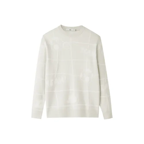 HLA Oats Узор G0 Мужской Трикотаж