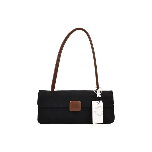 SHIJIA ПУ (полиуретан) Сумка через плечо Стандартная Женская Серый Черный