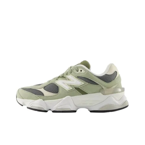 New Balance NB 9060 Low Топ Детская Беговая Обувь Зеленая Подростковая