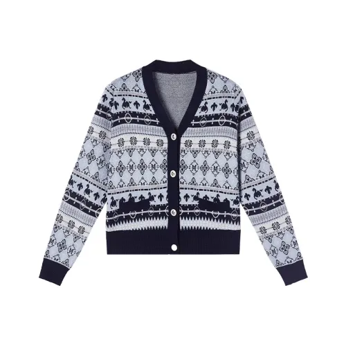 XIANGYING Темно-синие женские свитера