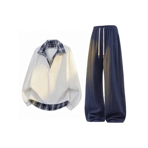 CPD Повседневная спортивная одежда Мужской Осенний Подростки Полный комплект Унисекс