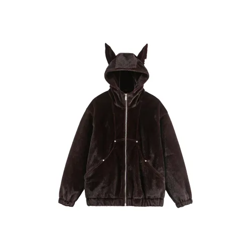 MAISON VINSON Красный Коричневый Унисекс Куртки