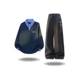 Темно-синий + Черный