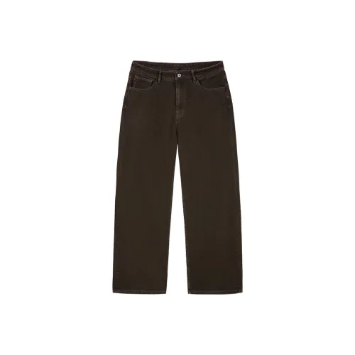 PSO Brand Коричневый Унисекс Джинсы