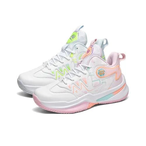 Черный хвост оленя амортизация дышащий легкий MID баскетбольные кроссовки мужской