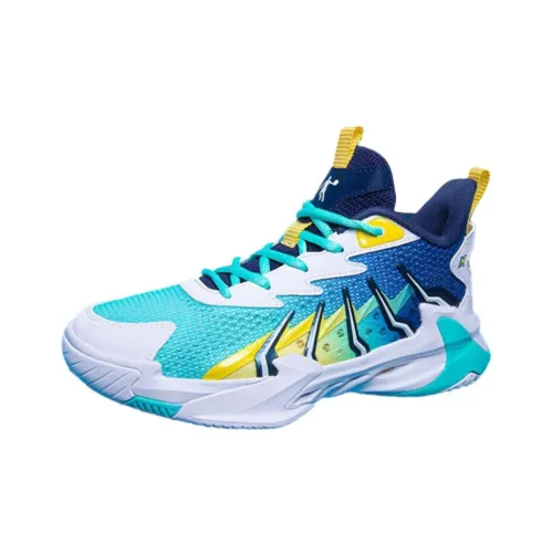 QIAODAN Противоскользящий амортизирующий устойчивый к истиранию дышащий с высокой поддержкой