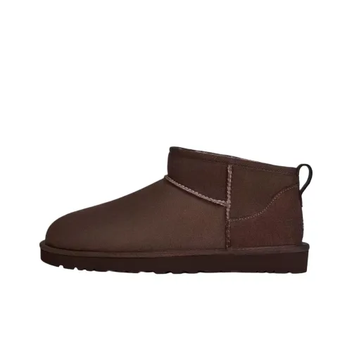 UGG CLASSIC ULTRA MINI Ankle Длина Сноубутсы Мужской Кофе