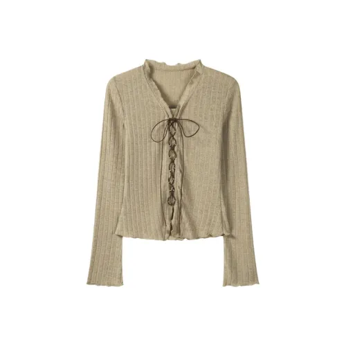 IUNOP Осенний дизайн V-образный вырез укороченный топ основа женский