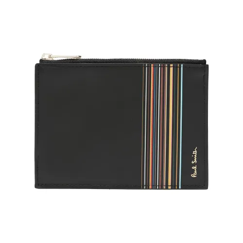 Paul Smith Телячья кожа Кошелек Мужской Черный