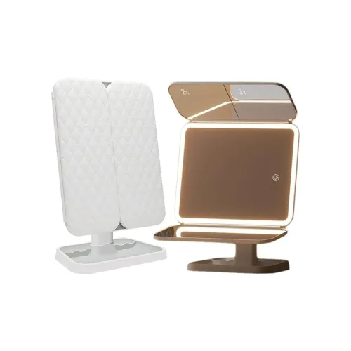 O.Sir Умный LED HD Зеркала MAKE UP Портативное Зеркальце Складное Зеркальце Зеркала Splicing Вертикальное Зеркальце