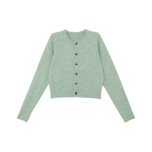 POPO.INFO Светло-зеленый Женский Трикотаж