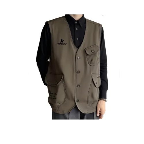 HUANQIU Кофе Унисекс Жилеты
