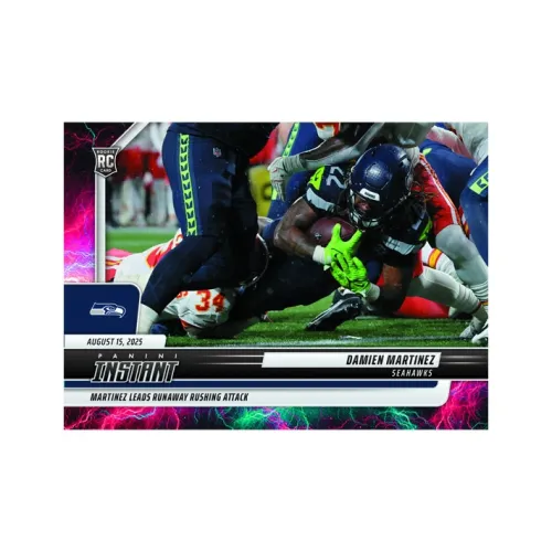 PANINI 2025 Football Регби NFL INSTANT Damian Martínez Lightning Спортивные карты 1 шт