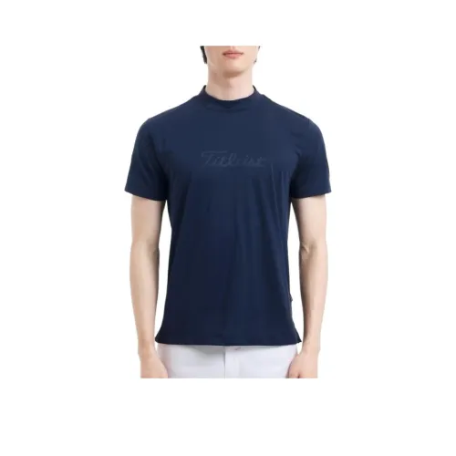 TITLEIST Мужские T-рубашки морского синего цвета