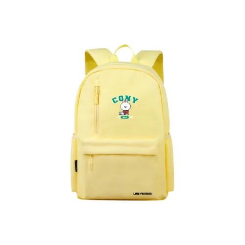 LINE FRIENDS Полиэстер Рюкзак Стандартный Унисекс Яйцо Yolk Желтый