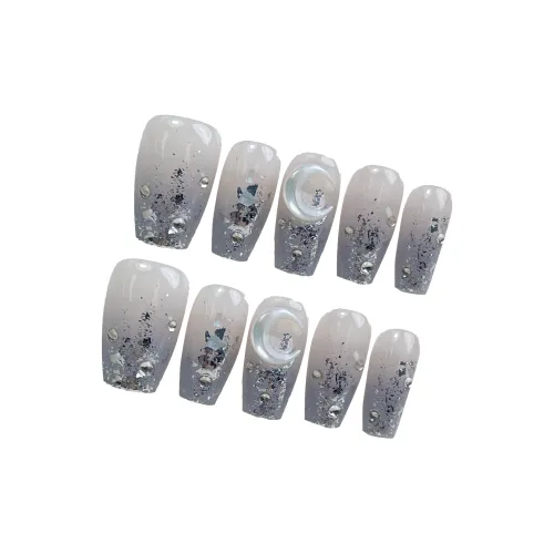 FINGERBOOK Blue Moon Короткий LADDER Синий Градиент