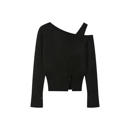 AFGGD Черный Женский Трикотаж