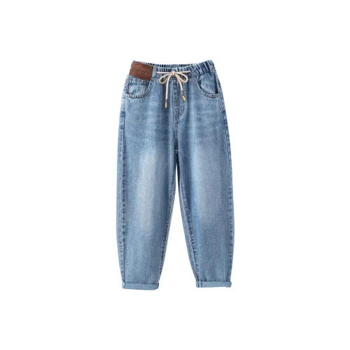 Mu Tong teenager Синий Kids Джинсы