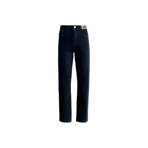 JEANSWEST Черные Женские Джинсы