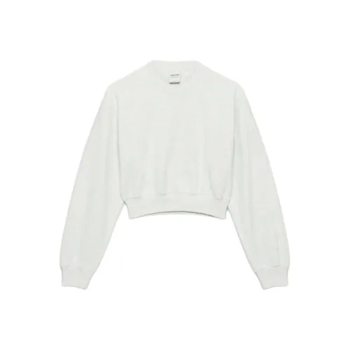 Aritzia FW25 Cozy Sweatfleece Perfect Crew Crop Рубашка Толстовка Женские