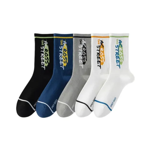 MIIOW Весенние и Осенние носки Crew для мужчин